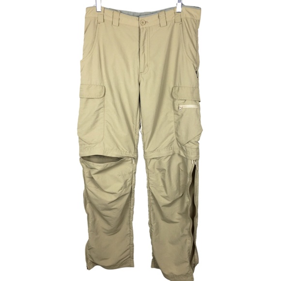 Hiking Pant 33 Khaki Outdoor Camping 